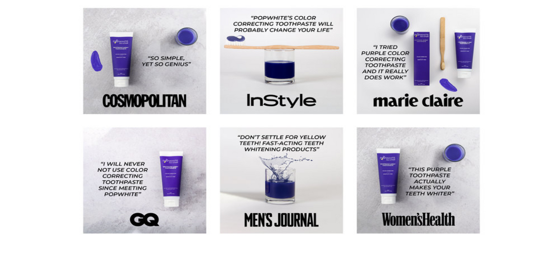 Written up in major magazines as a revolutionary product for teeth whitening safely and naturally!