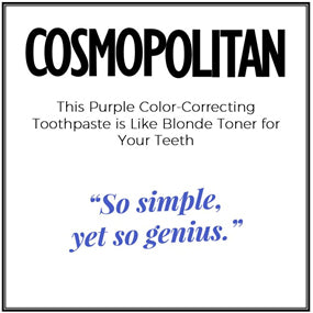 Color Correcting Whitening Duo 💜 - Toothpaste 4oz & Oral Rinse 16.9fl oz