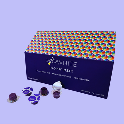 Purple Prophy Paste, Coarse, Mint, Box of 200 Cups