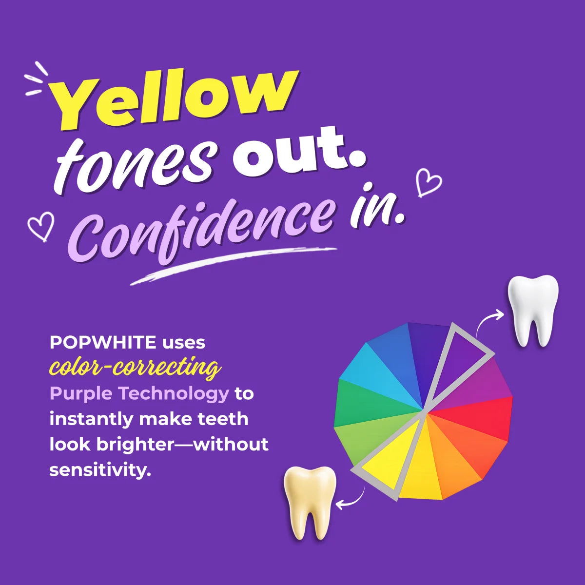 Color-Correcting Whitening Toothpaste  🌱 NEW Eco-Friendly Sugarcane Tube